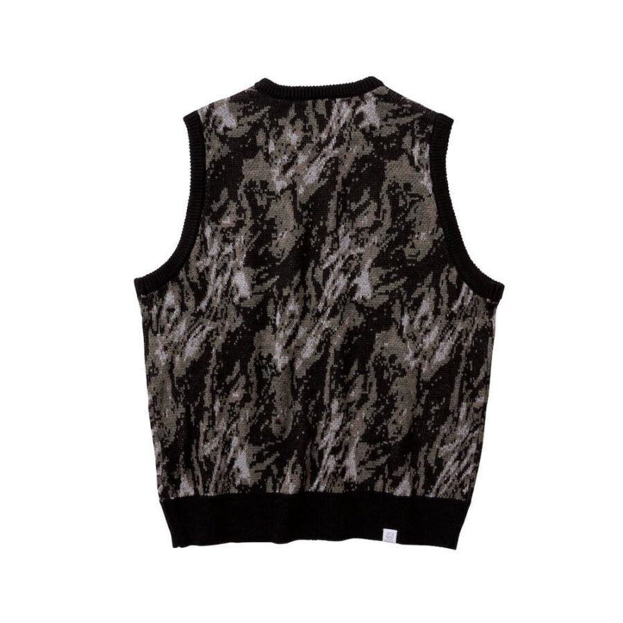 Evisen Obake Knit Vest - Black - Image 2