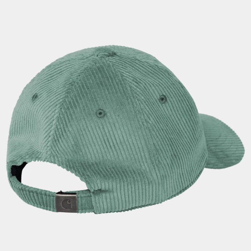 Carhartt WIP Harlem Cap - Silver Pine / Wax - Image 2