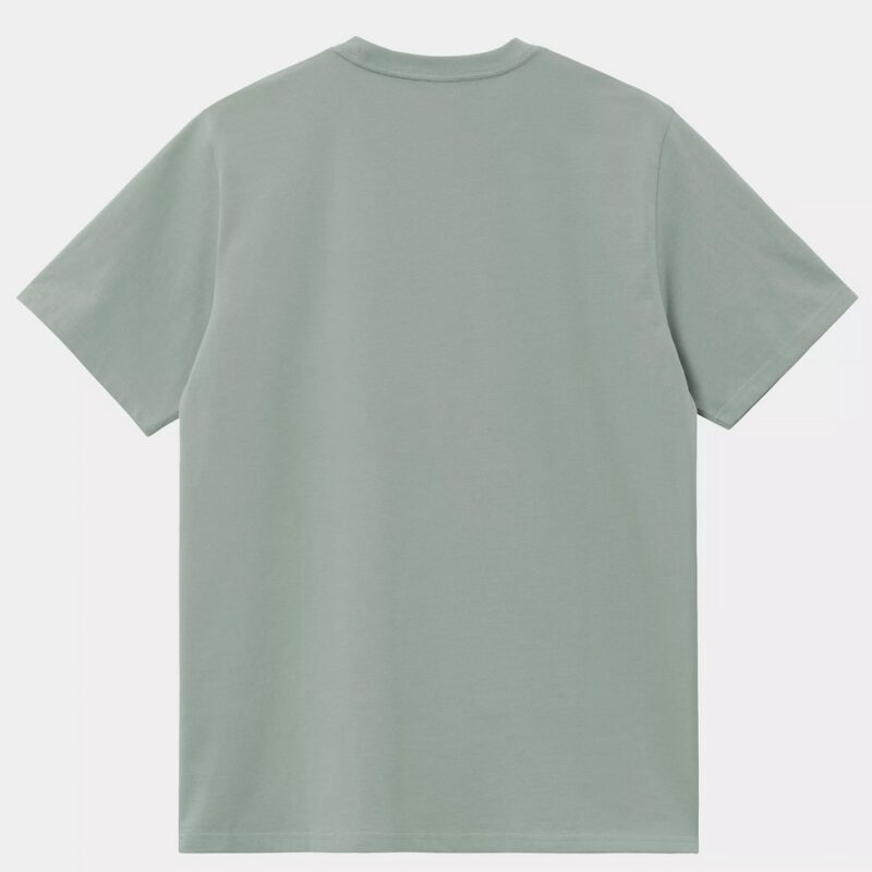 Carhartt WIP S/S Chase T-Shirt - Frosted Green/ Gold - Image 2