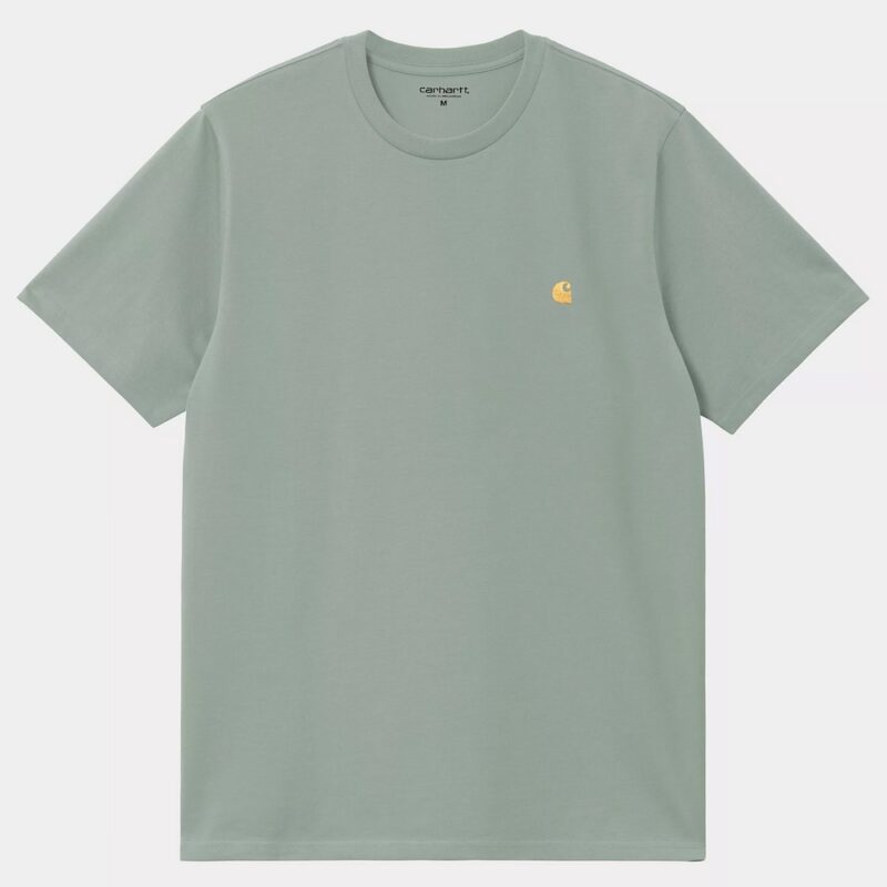 Carhartt WIP S/S Chase T-Shirt - Frosted Green/ Gold