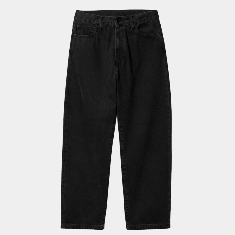 Carhartt WIP "Robertson" Landon Pant - Black Stone Washed – Bild 2