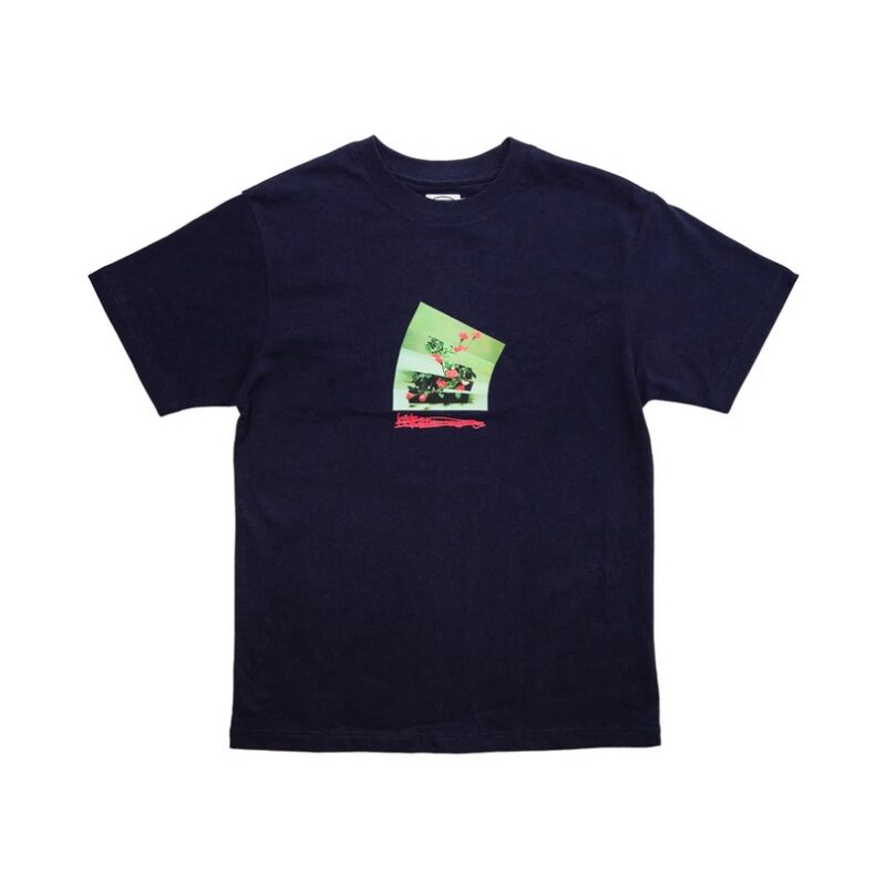 Hoddle Flowers T-Shirt - Navy