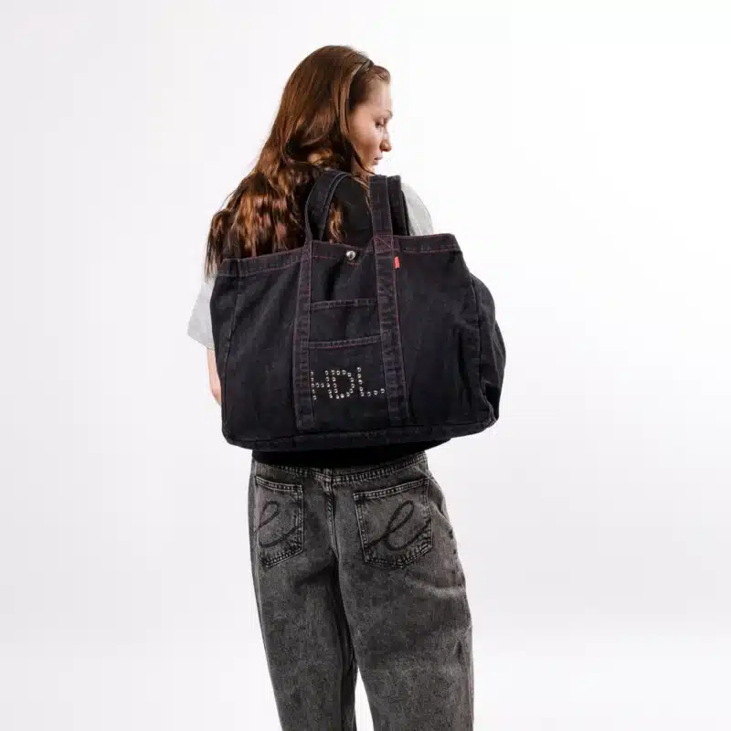 Hoddle Thunderdome Tote Tasche - Denim – Bild 5