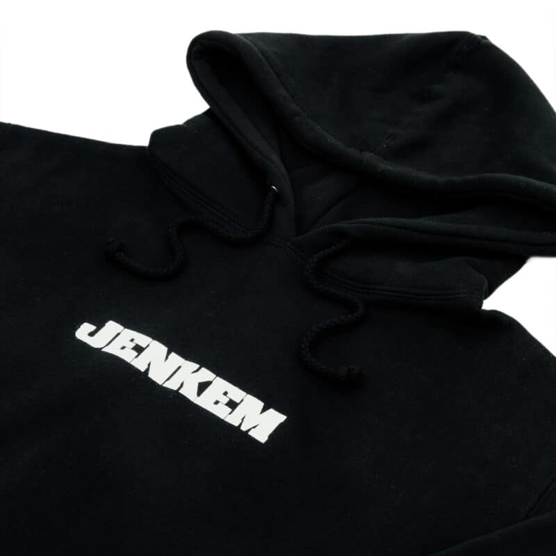 Jenkem Mag Classic Logo Hoodie - Black – Bild 2