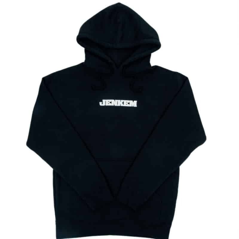 Jenkem Mag Classic Logo Hoodie - Black