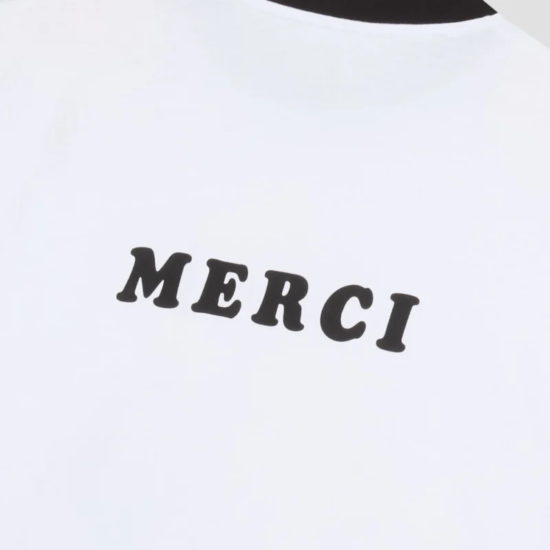 Rassvet Merci Ringer T-Shirt - White - Image 4