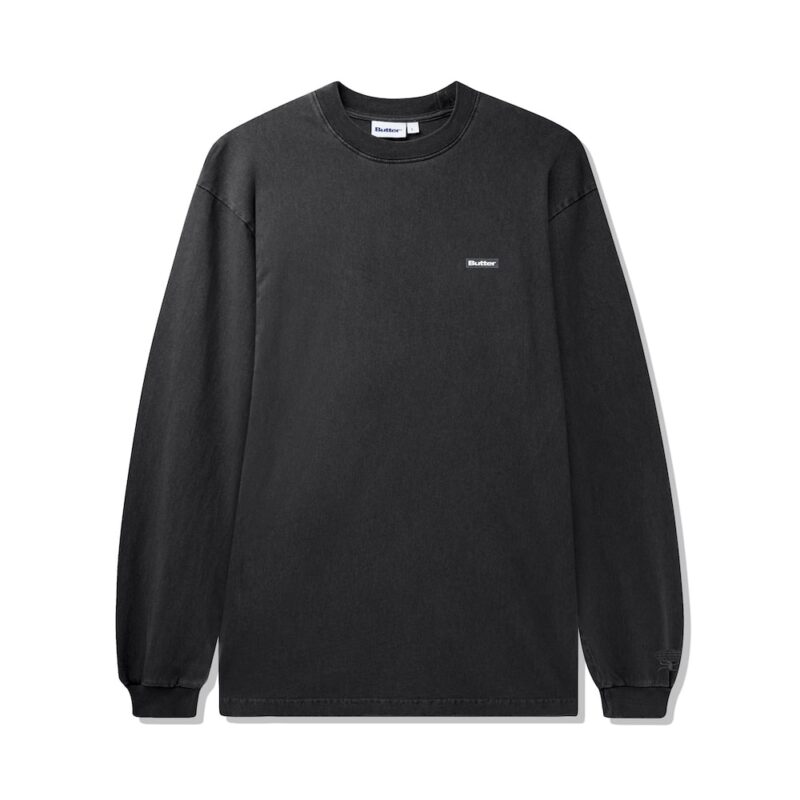 Butter Goods Basic L/S Longsleeve - Washed Black