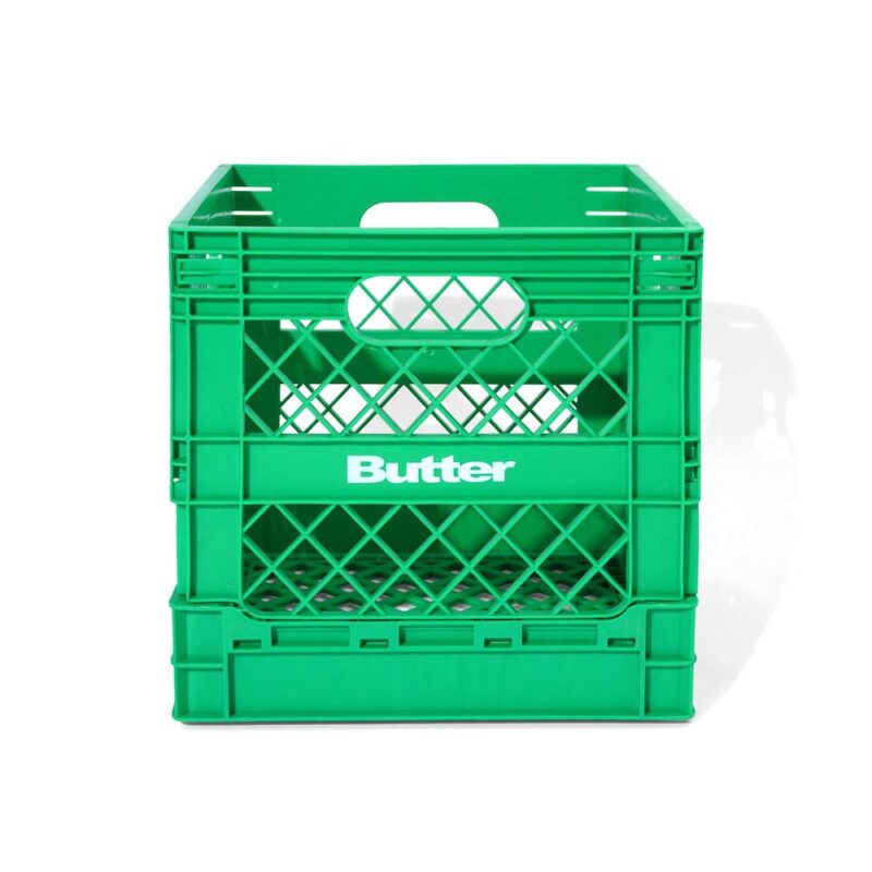 Butter Goods Collapsible Record box - Green