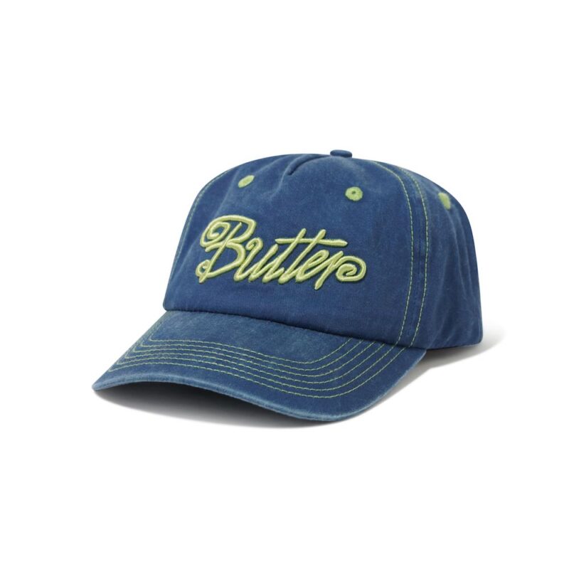 Butter Goods Jive Snapback Cap - Navy