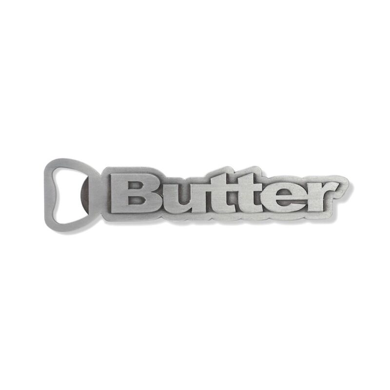 Butter Goods Metal Bottle Opener - Silver