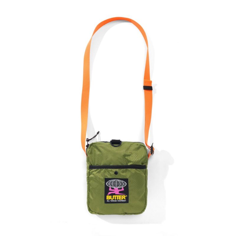 Butter Goods Ripstop Side Bag - Green