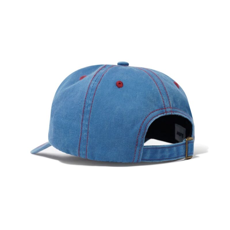 Butter Goods Rounded Logo 6 Panel Cap - Sky Blue - Image 2