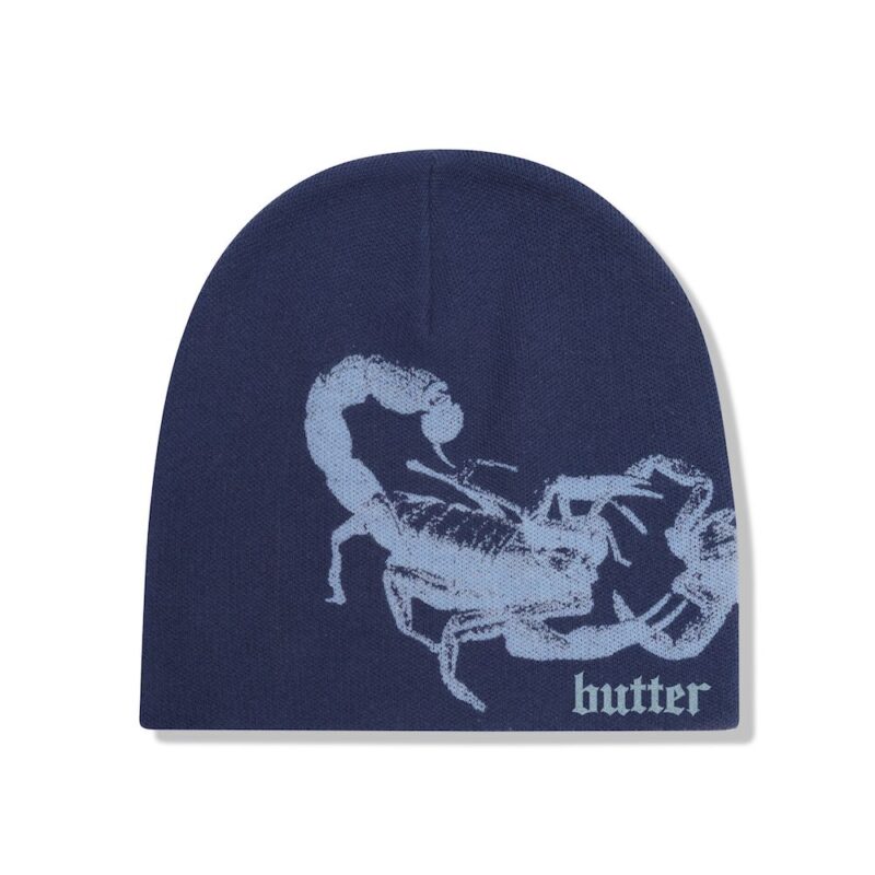 Butter Goods Scorpion Beanie - Denim