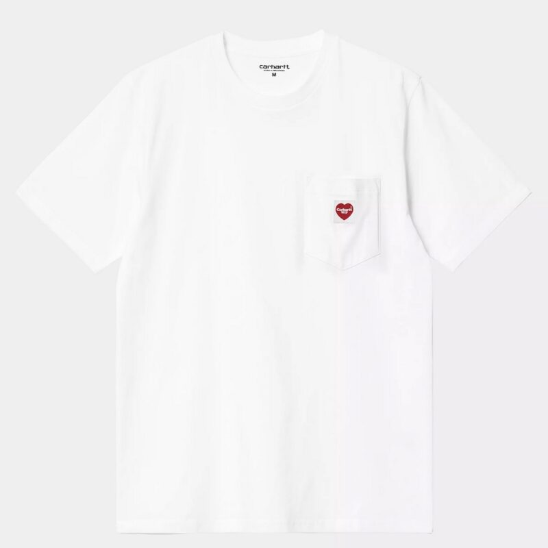 Carhartt WIP S/S Pocket Heart T-Shirt -White