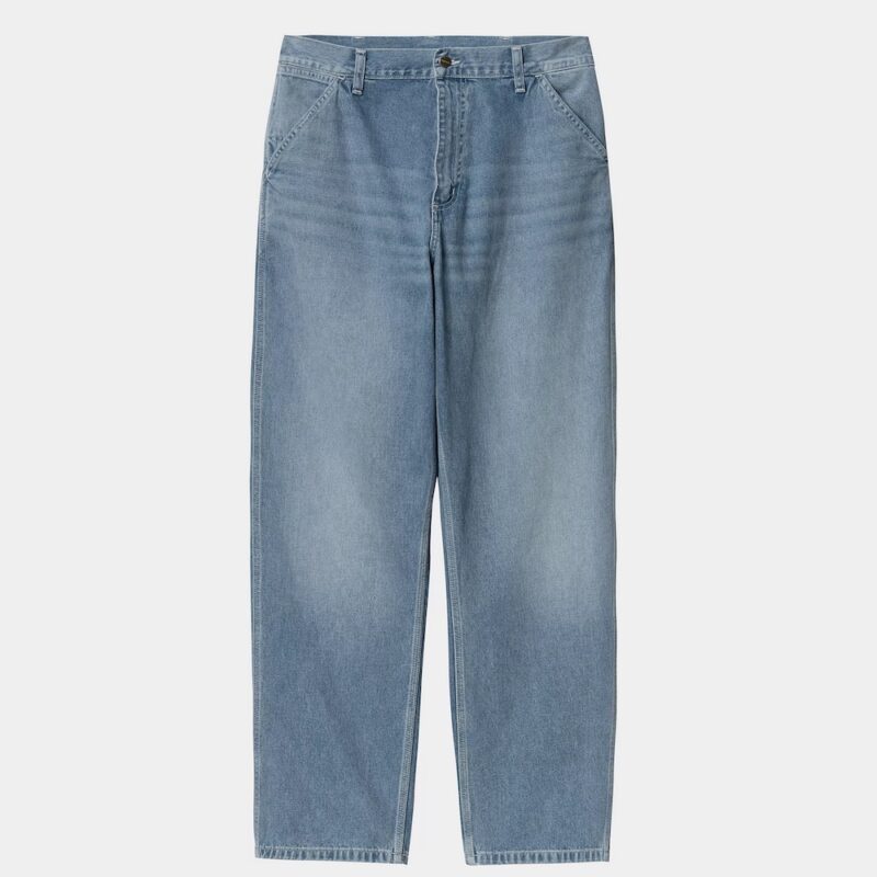 Carhartt WIP Simple Hose - Blue Light True Washed - Image 2