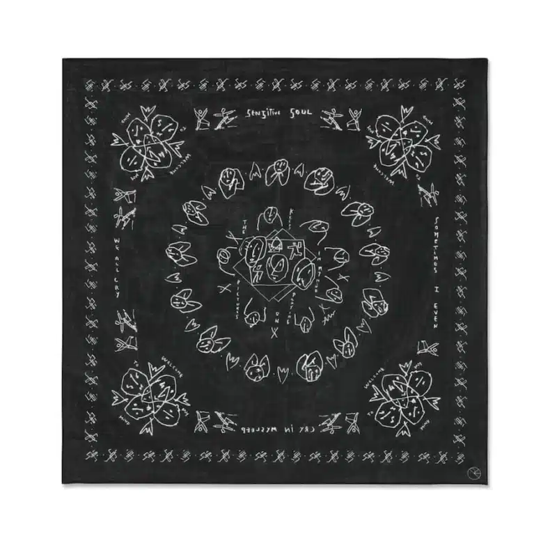 Polar Skate Co. bandana - Black