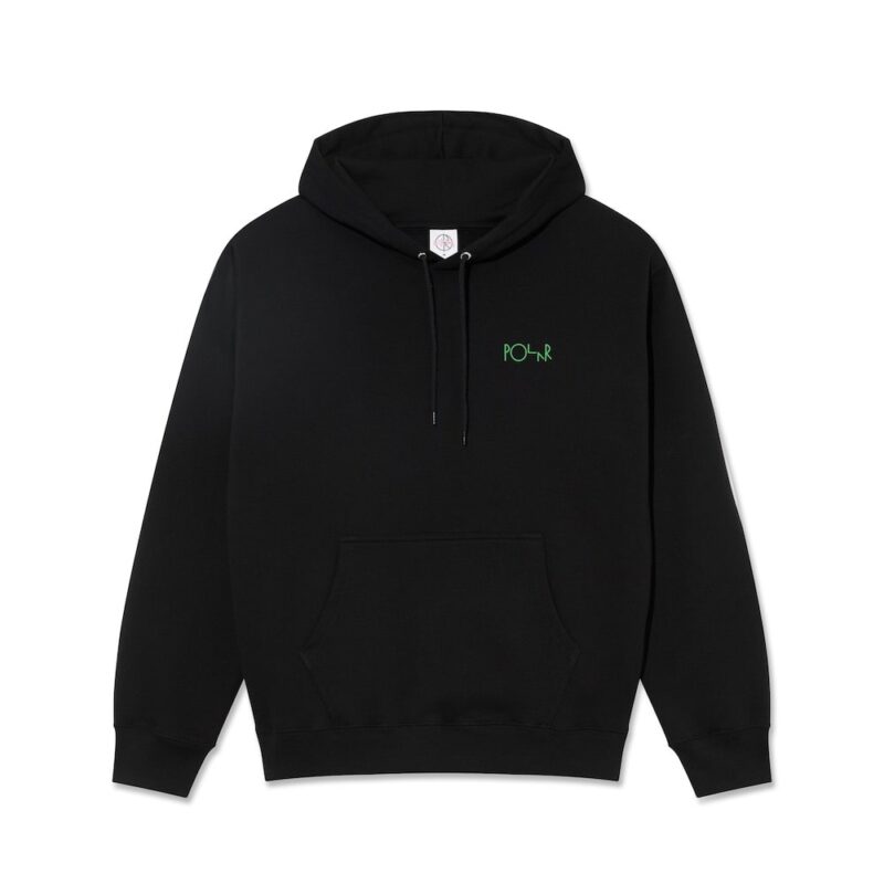 Polar Skate Co. Fill Logo Collage Dave Hoodie - Black – Bild 2