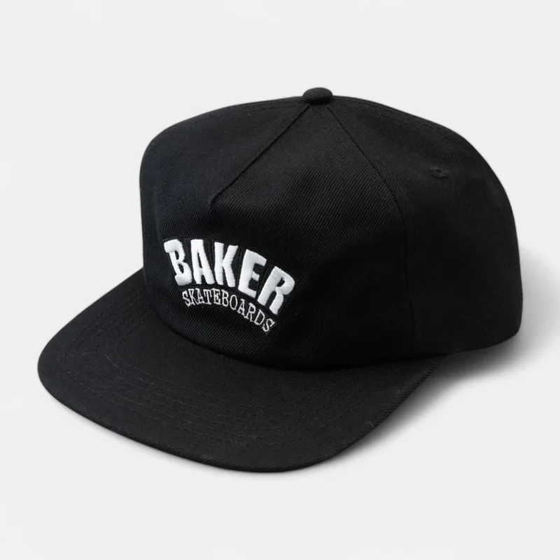 Baker Arch Logo Cap - Black