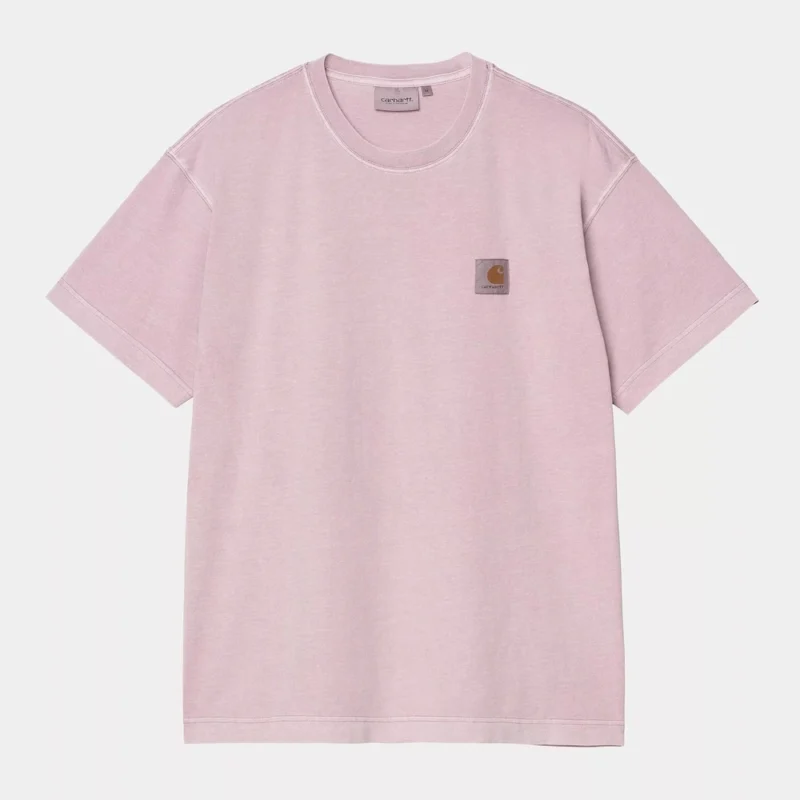 Carhartt WIP S/S Nelson T-Shirt - Hortensia Garment Dyed