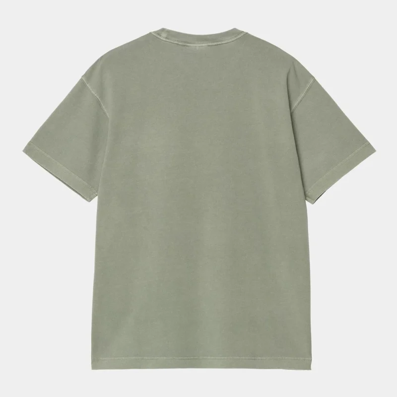 Carhartt WIP S/S Nelson T-Shirt - Park Garment Dyed – Bild 2