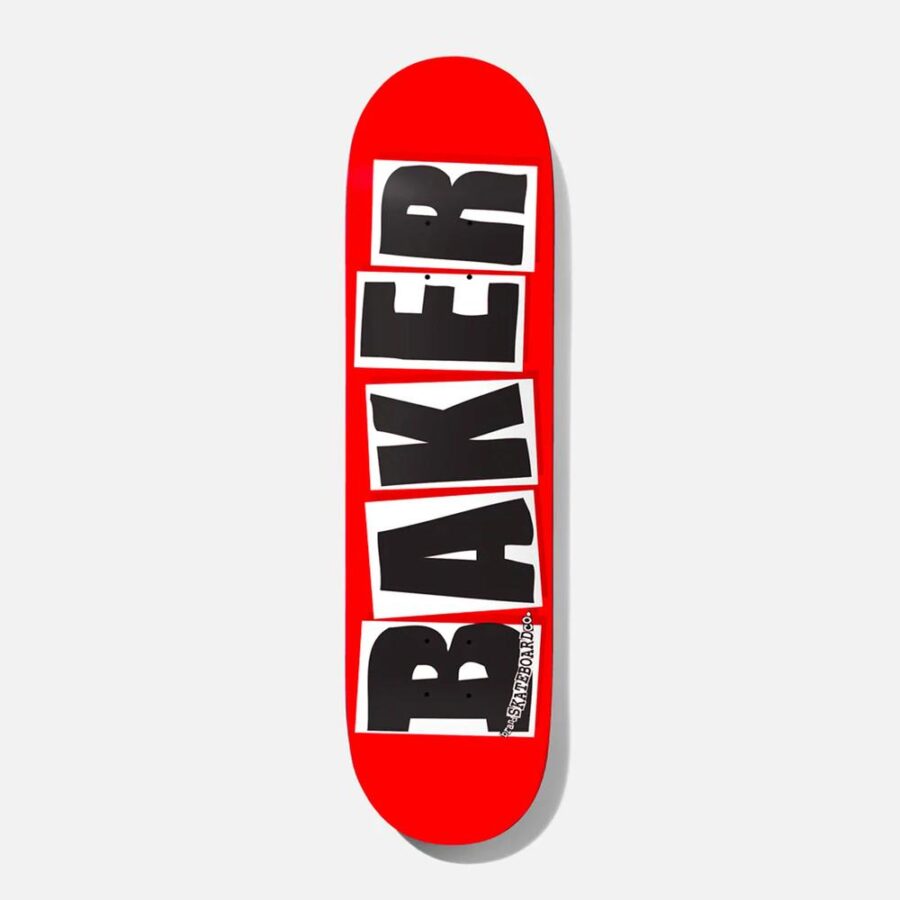 Baker Brand Logo Black Deck - 8.75