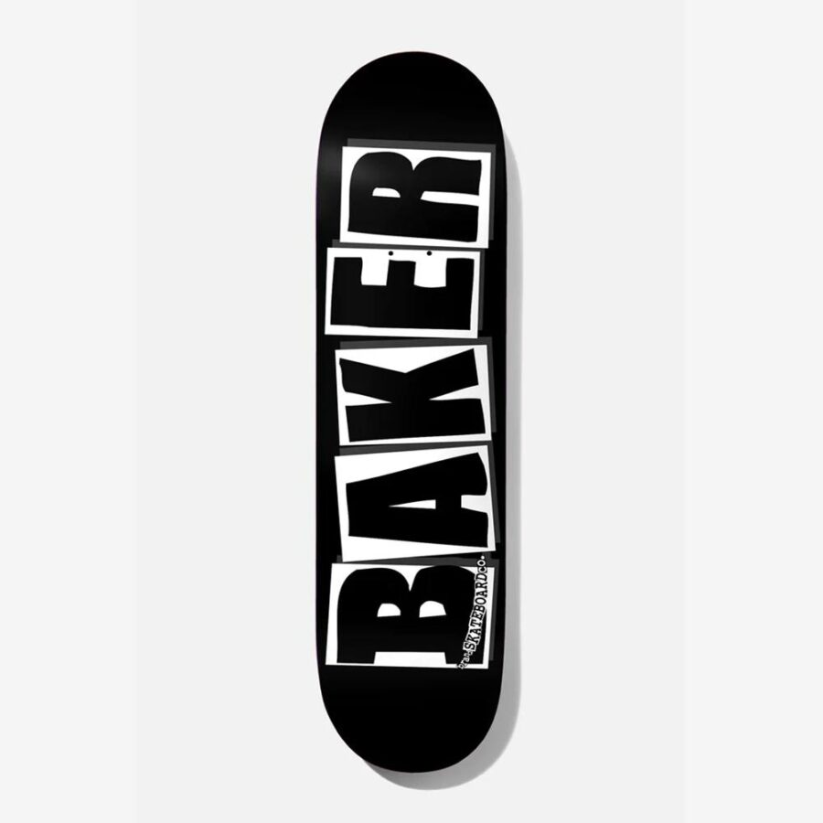 Baker Brand Logo Black / White Deck - 8.475