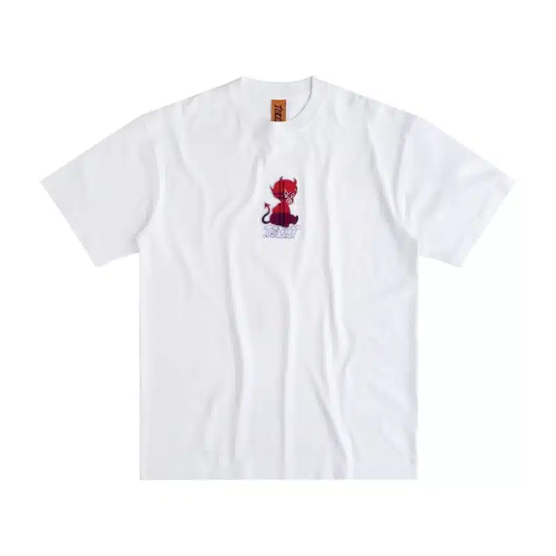 Token Plaid Devil SS T-Shirt - White