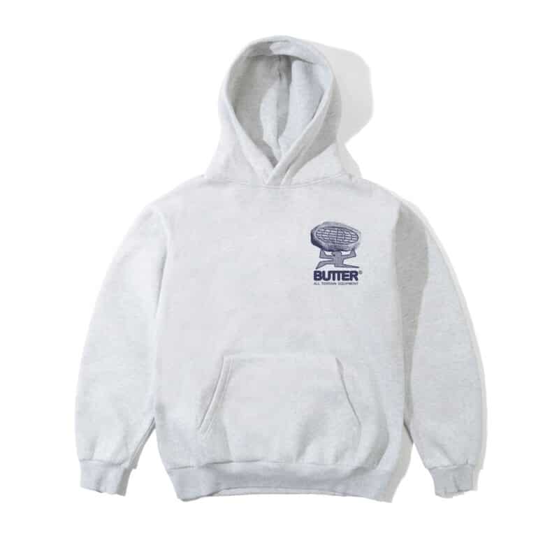 Butter Goods Terrain Pullover Hoodie - Ash – Bild 2