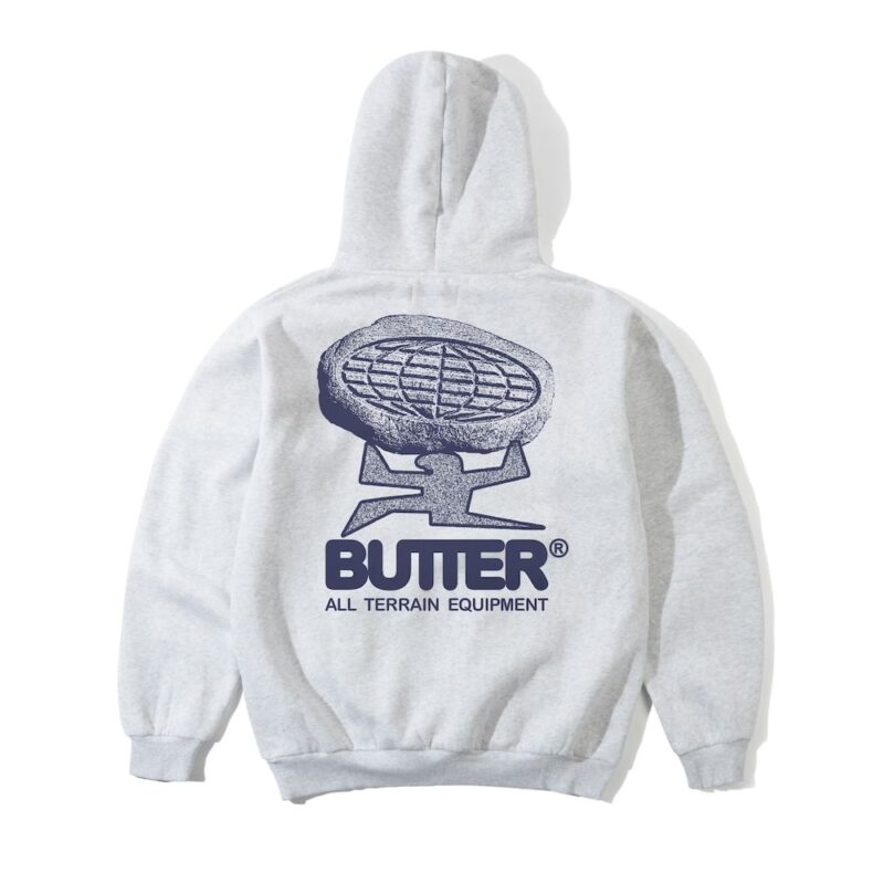 Butter Goods Terrain Pullover Hoodie - Ash