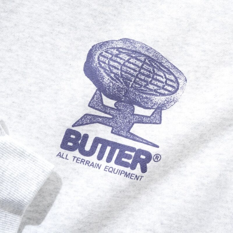 Butter Goods Terrain Pullover Hoodie - Ash – Bild 3