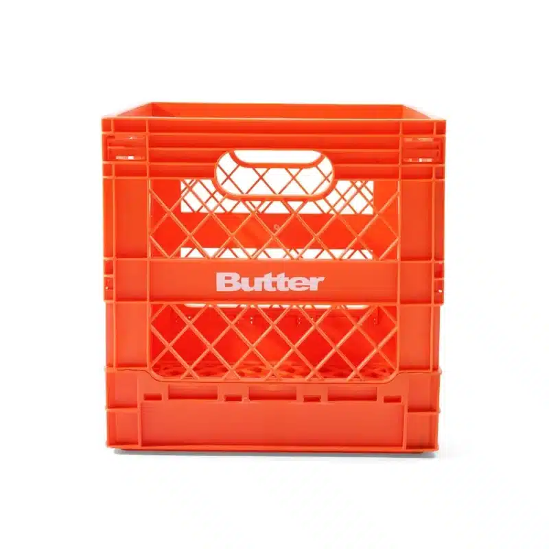 Butter Goods Collapsable Record Kiste - Orange