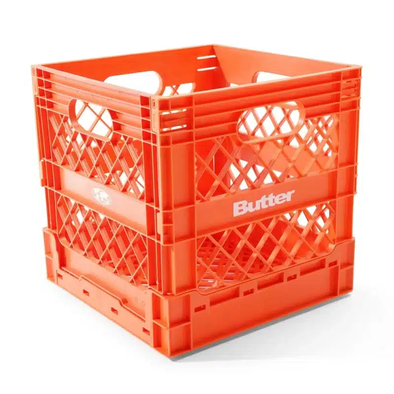 Butter Goods Collapsable Record Kiste - Orange – Bild 2
