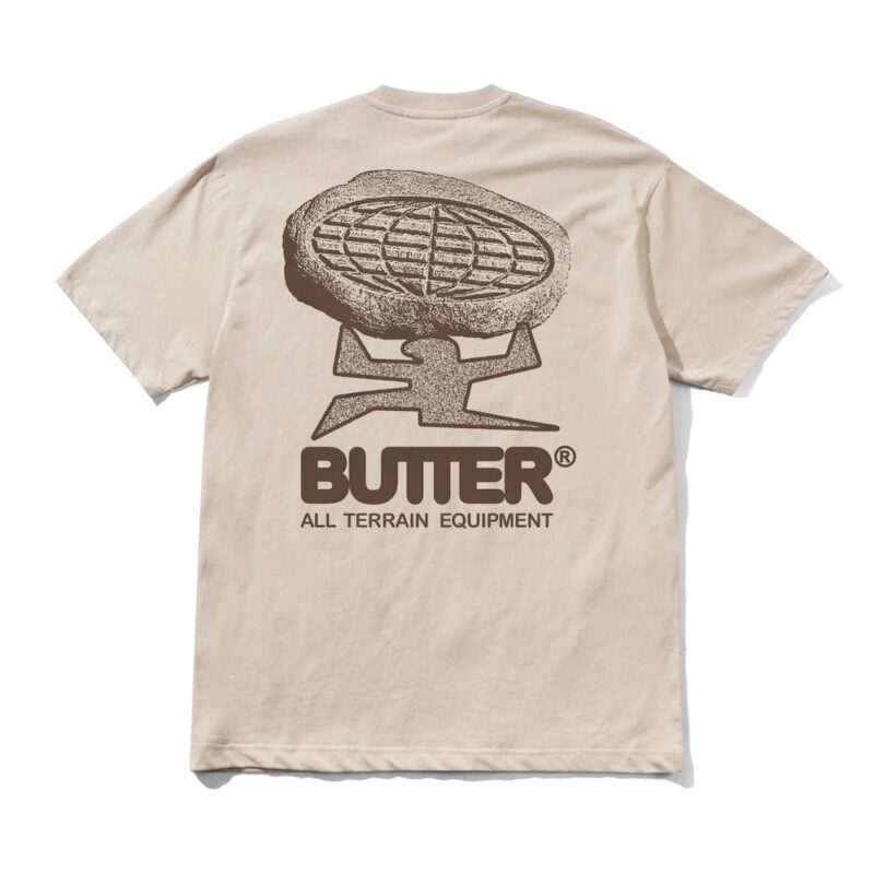 Butter Goods Terrain T-Shirt - Bone
