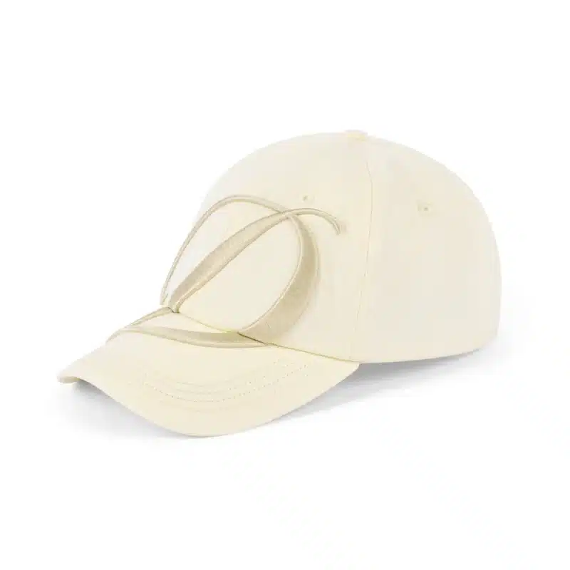 Dime Big Cursive Low Pro Cap - Cream