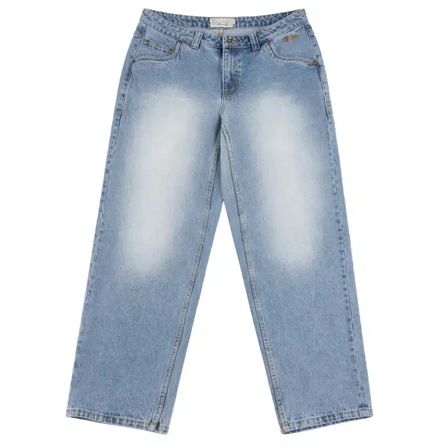 Dime Classic Relaxed Denim Hose - Sandblasted Blue