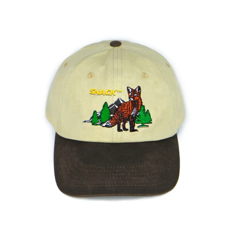 Snack Crazy Like A Fox Cap - Tan / Brown