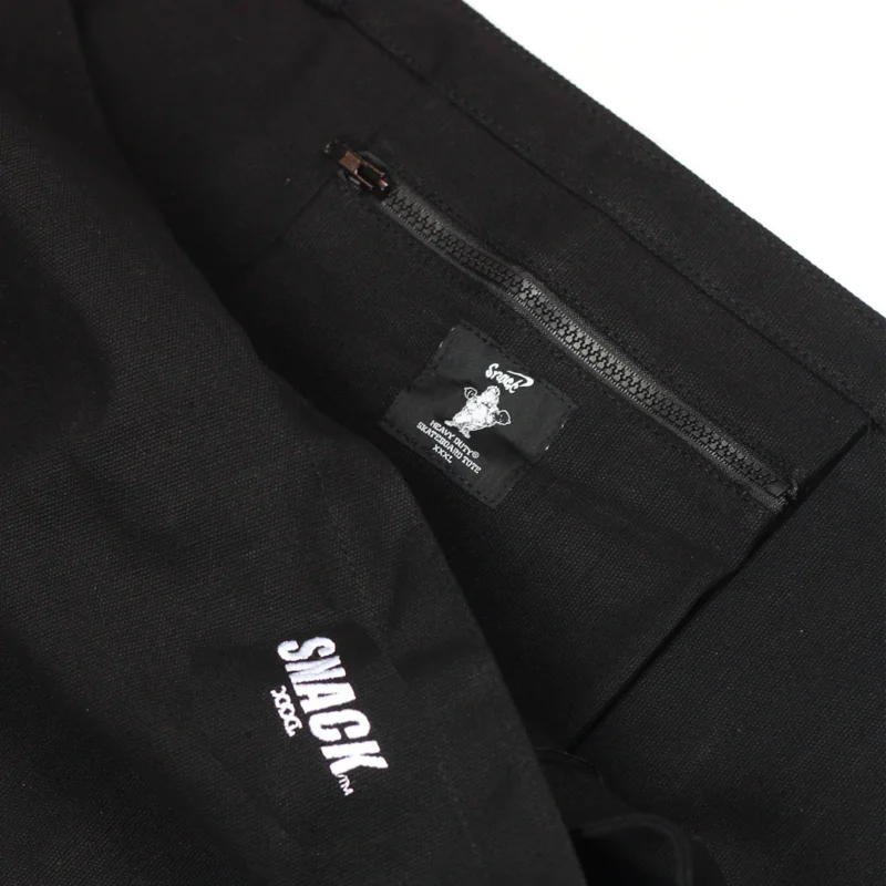 Snack XXXL Skateboard Tote Bag - Black – Bild 3