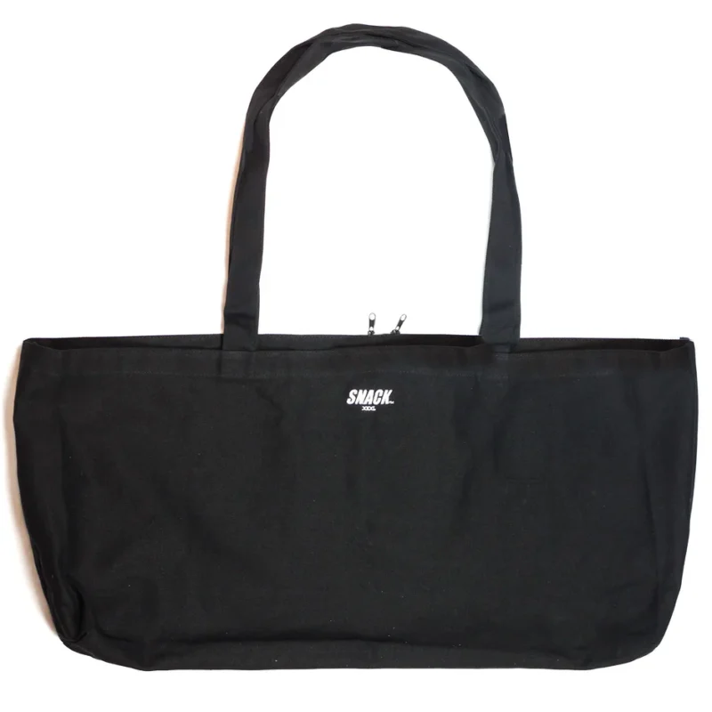Snack XXXL Skateboard Tote Bag - Black – Bild 2