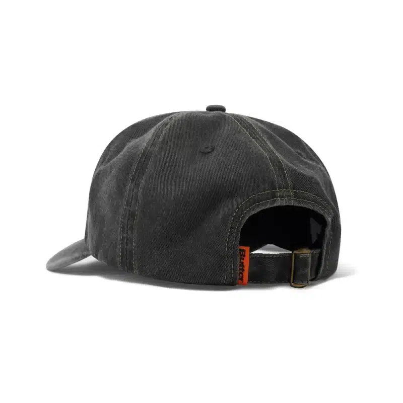 Butter Goods Scribble 5 Panel Cap - Washed Black – Bild 2