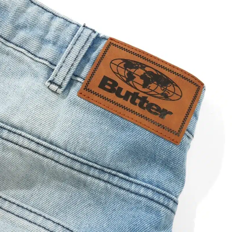 Butter Goods Scribble Denim Short - Faded Light Blue – Bild 4