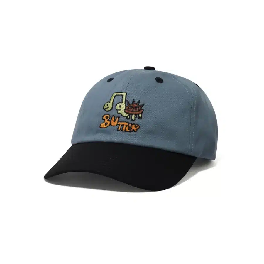 Butter Goods Turtle 6 Panel Cap - Ocean