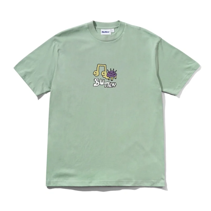 Butter Goods Turtle T-Shirt - Ice