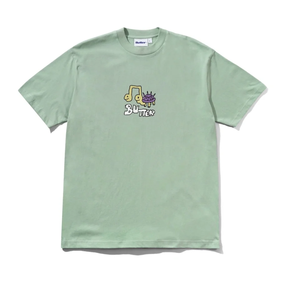 Butter Goods Turtle T-Shirt - Ice