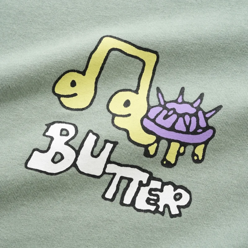 Butter Goods Turtle T-Shirt - Ice – Bild 2