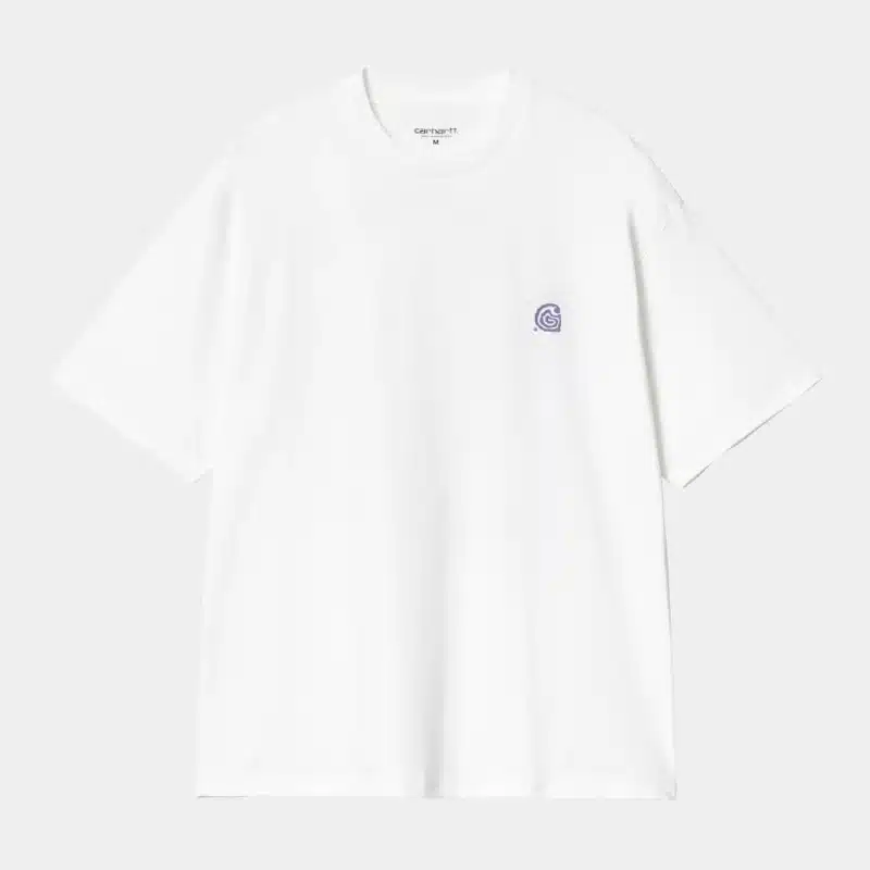 Carhartt WIP S/S Helix T-Shirt - White - Image 2