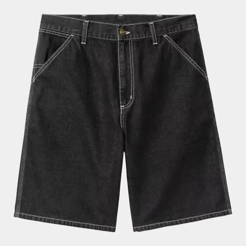 Carhartt WIP Simple Short - Black Stone Washed – Bild 2