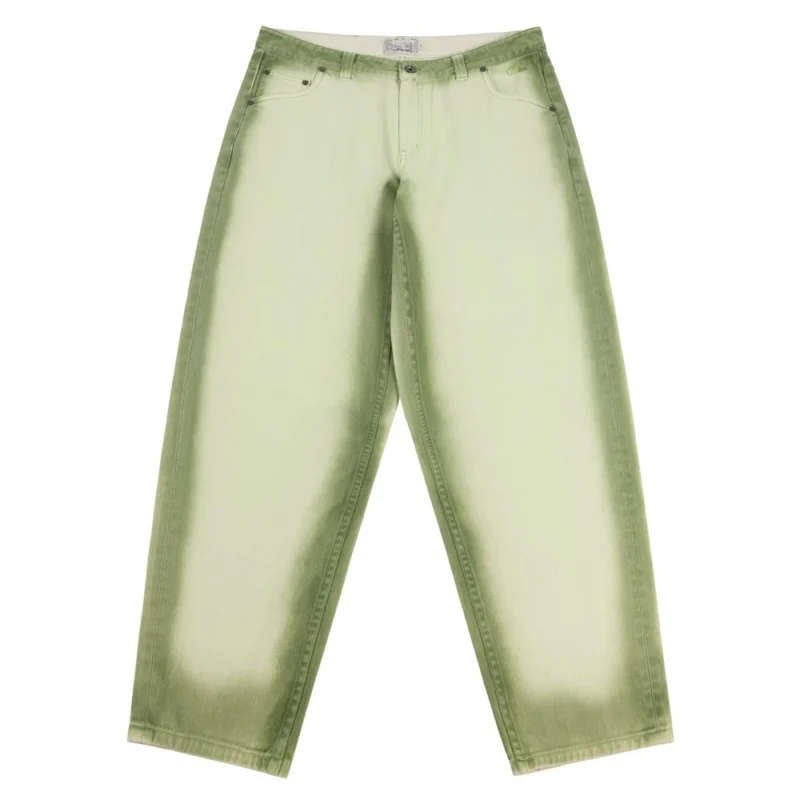 Dime Classic Baggy Denim Hose - Matcha
