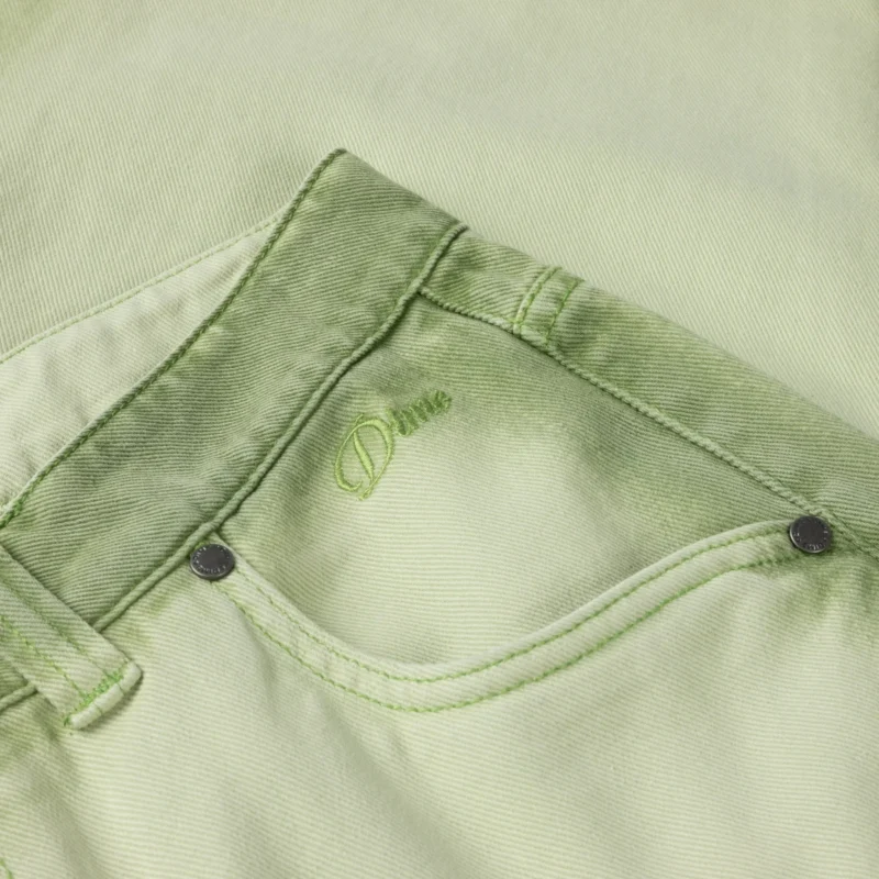 Dime Classic Baggy Denim Hose - Matcha – Bild 3