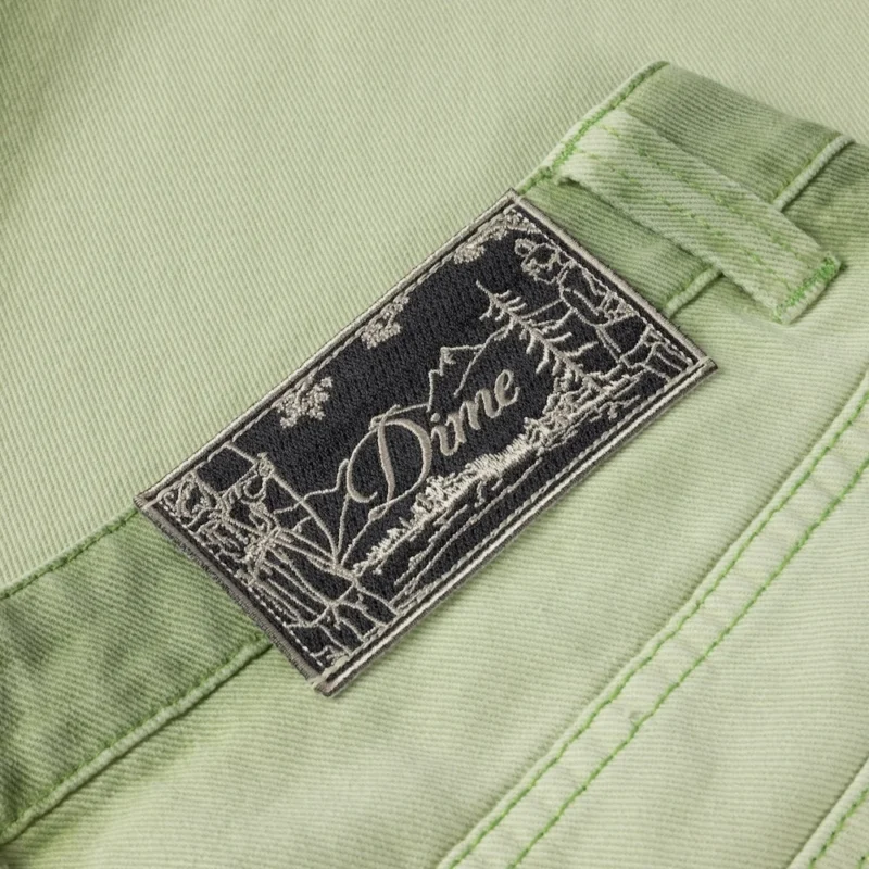 Dime Classic Baggy Denim Hose - Matcha – Bild 2