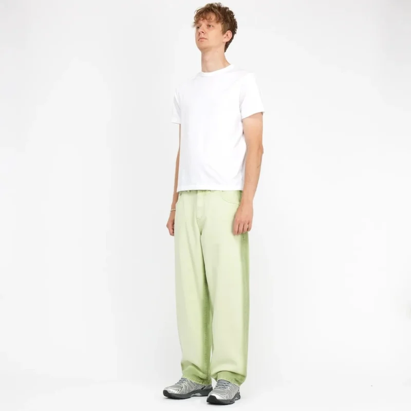Dime Classic Baggy Denim Hose - Matcha – Bild 5